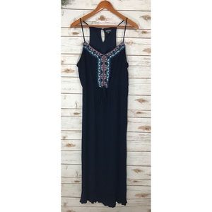 LILY ROSE NAVY MAXI DRESS SIZE XL